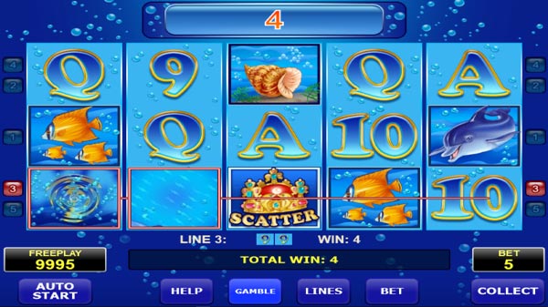 Blue Dolphin Slot Machine