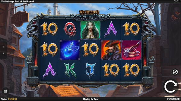 Van Helsings Book Of The Undead Slot Free Play