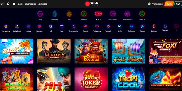 Wild Tokyo Online Casino Games