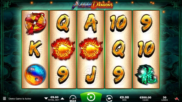 Action Dragons Slot Online